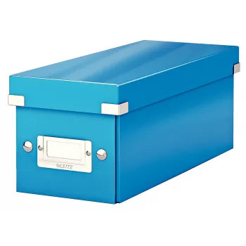 Leitz Click & Store WOW CD-säilytyslaatikko, sininen, kartonki, 143 mm, 352 mm, 136 mm, 440 g