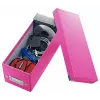Leitz Click & Store WOW CD-säilytyslaatikko, pinkki, kartonki, 143 mm, 352 mm, 136 mm, 440 g