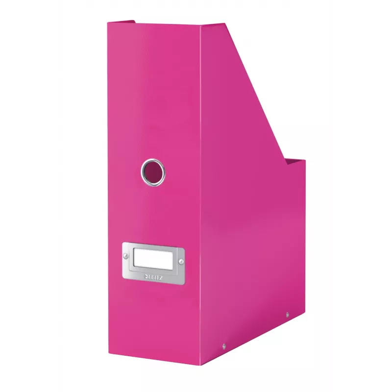 Leitz Click & Store WOW aikakauslehtikotelo, pinkki, kartonki, 103 mm, 253 mm, 330 mm, 95 x 245 x 310 mm
