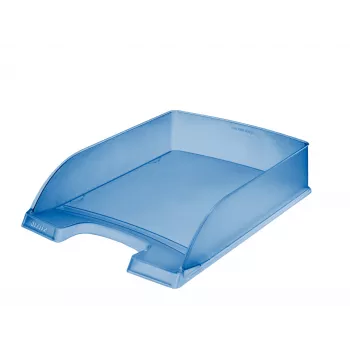 Leitz asiakirjalokero Standard Plus Frosty Standard, muovi, sininen, A4, 255 mm, 357 mm, 70 mm