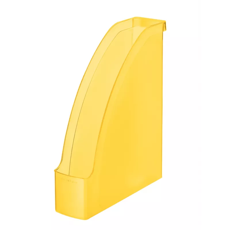 Leitz aikakauslehtikotelo Plus Standard, keltainen, muovi, A4, 7 cm, 78 mm, 278 mm