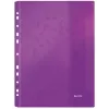 Leitz kannellinen tasku WOW A4 PP värillinen lajiteltu, A4, värit lajiteltu, polypropeeni (PP), 0,2 mm, 235 mm, 4 mm