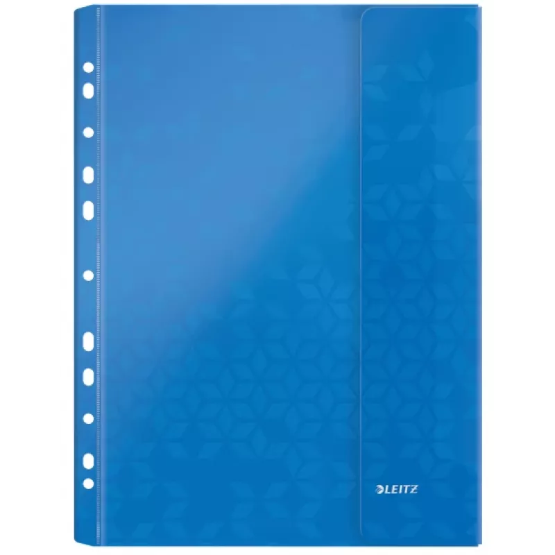 Leitz kannellinen tasku WOW A4 PP värillinen lajiteltu, A4, värit lajiteltu, polypropeeni (PP), 0,2 mm, 235 mm, 4 mm