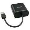 Lindy 60 m 4 portin USB 2.0 Cat.6 -jatko, USB 2.0, RJ-45, USB 2.0, musta, metalli, 52 mm, 60 mm