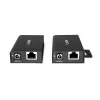 Lindy 100 m 2 portin USB 2.0 Cat.6 -jatko, AV-lähetin ja -vastaanotin, 100 m, langallinen, musta