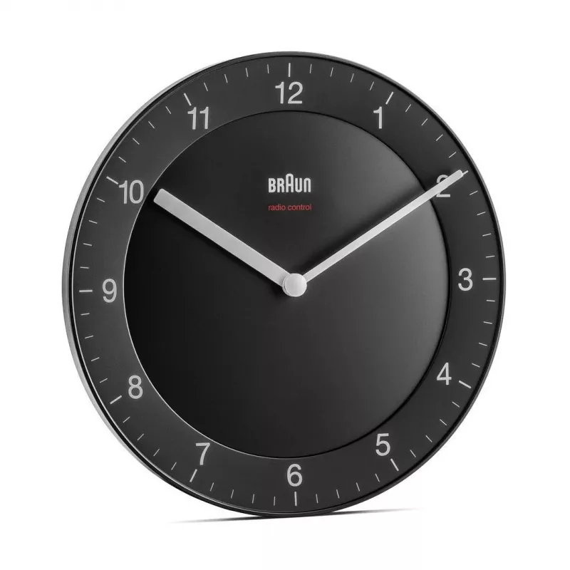 Braun BC06B-DCF kvartsikello pyöreä musta
