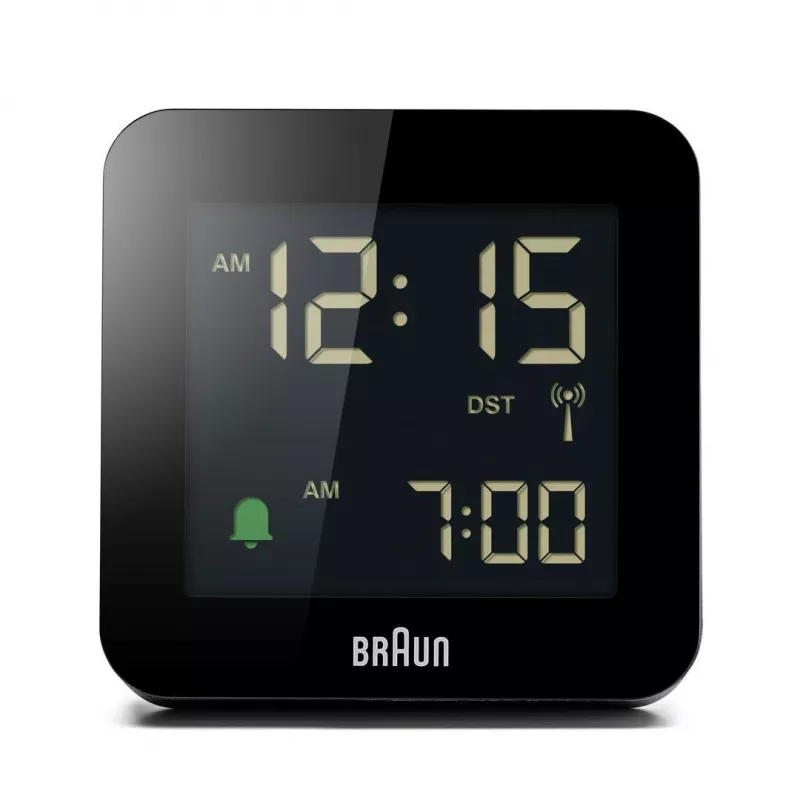 Braun BC09-DCF digitaalinen herätyskello musta