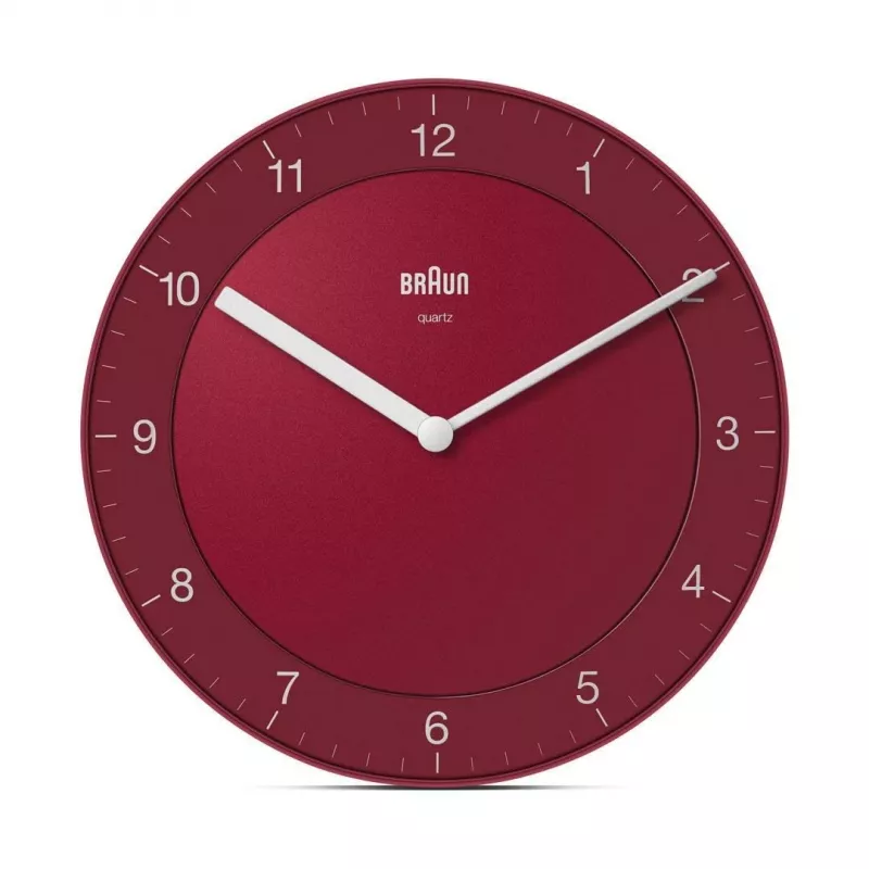 Braun BC06R-DCF kvartsikello Circle punainen
