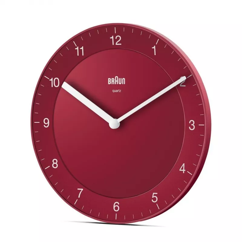 Braun BC06R-DCF kvartsikello Circle punainen