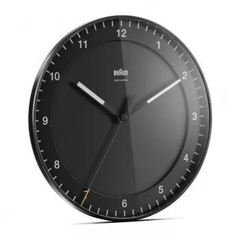 Braun BC 17B-DCF mekaaninen kello pyöreä valkoinen