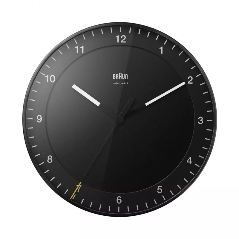 Braun BC 17B-DCF mekaaninen kello pyöreä valkoinen