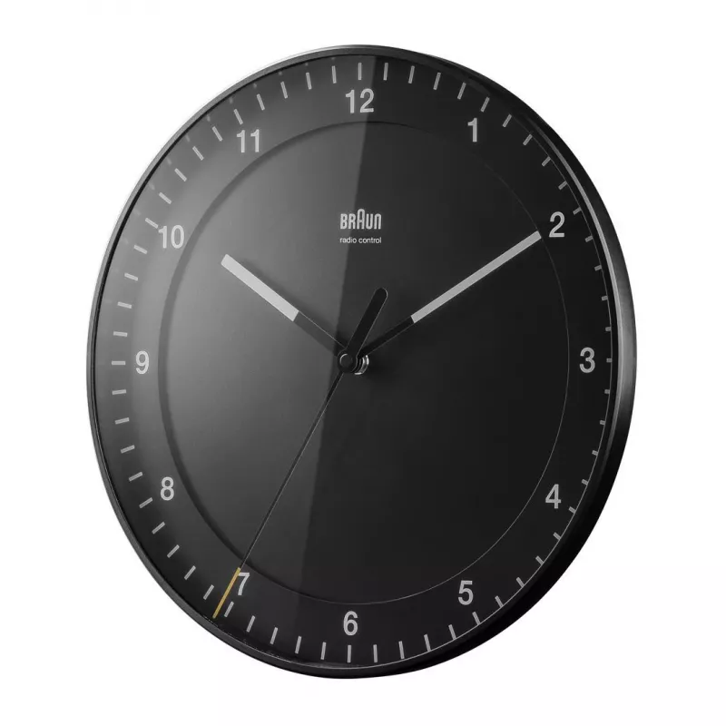 Braun BC 17B-DCF mekaaninen kello pyöreä valkoinen