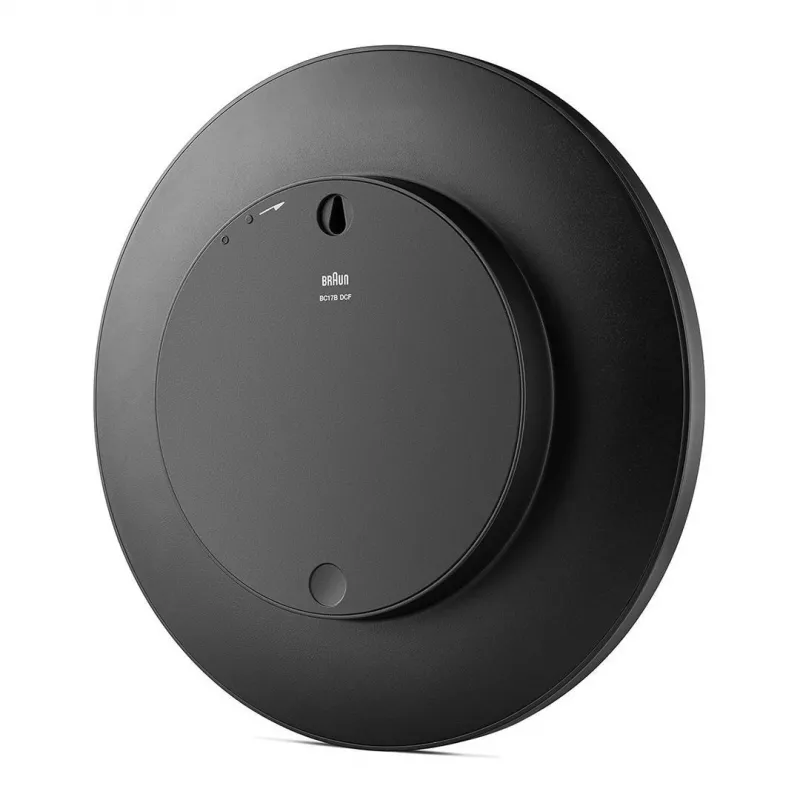 Braun BC 17B-DCF mekaaninen kello pyöreä valkoinen