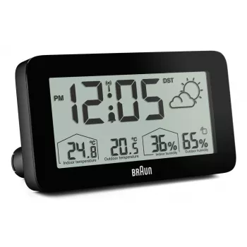 Braun BC13BP-DCF digitaalinen herätyskello musta