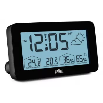 Braun BC13BP-DCF digitaalinen herätyskello musta