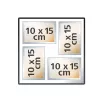 Hama Compass valokuva-albumi sininen, ruskea, vihreä 400 lehteä 10 x 15 cm