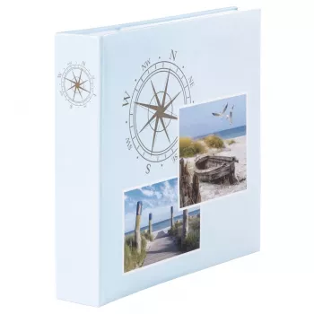 Hama Compass valokuva-albumi sininen, ruskea, vihreä 200 lehteä 10 x 15 cm