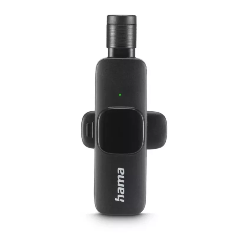 Hama Smart Wireless musta langaton lavalier-mikrofoni