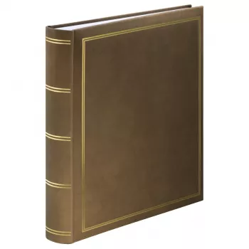 Hama London valokuva-albumi ruskea 80 lehteä 10 x 15 kovakantinen
