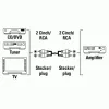 Hama 00011947 audiokaapeli 1,2 m 2 x RCA musta