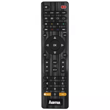 Hama 00012306 kaukosäädin IR Wireless DVD/Blu-ray, STB, TV, VCR painikkeet