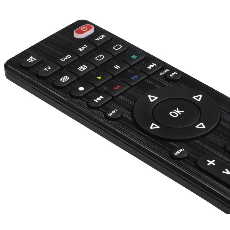 Hama 00012306 kaukosäädin IR Wireless DVD/Blu-ray, STB, TV, VCR painikkeet