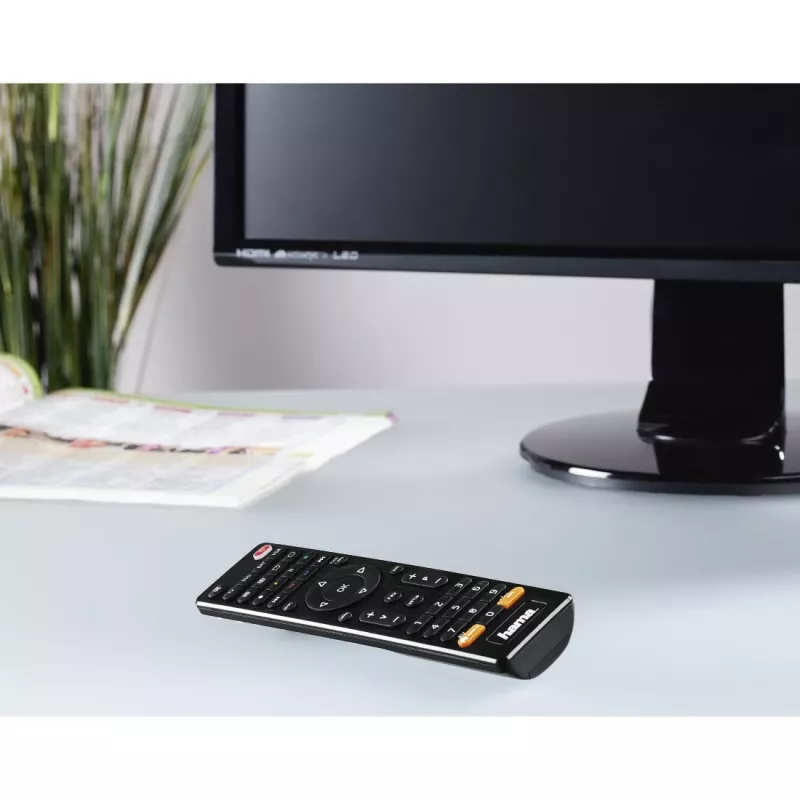Hama 00012306 kaukosäädin IR Wireless DVD/Blu-ray, STB, TV, VCR painikkeet