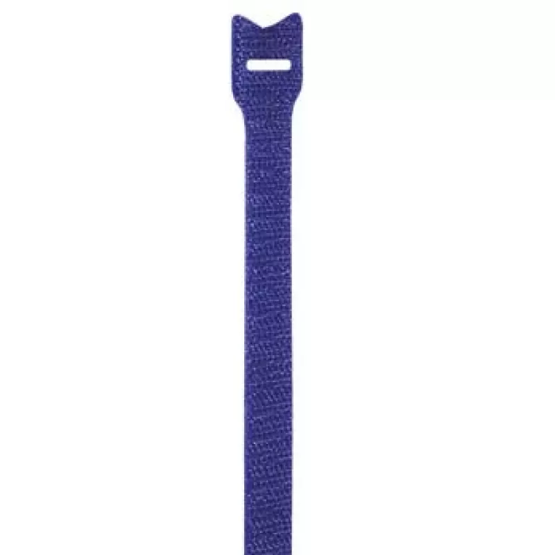 Hama 00020537 kaapeliside nylon musta, punainen, violetti 12 kpl