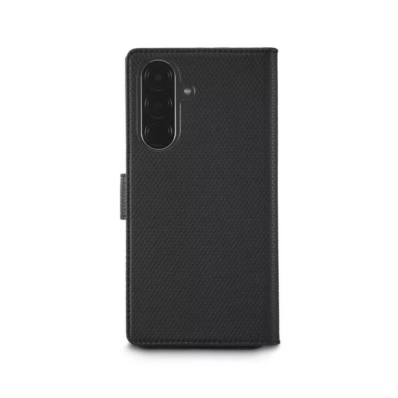 Puhelinkotelo musta Rock 00037343 — lompakkokirjakotelo Samsung Galaxy A37 5G:lle, musta, 1 kpl