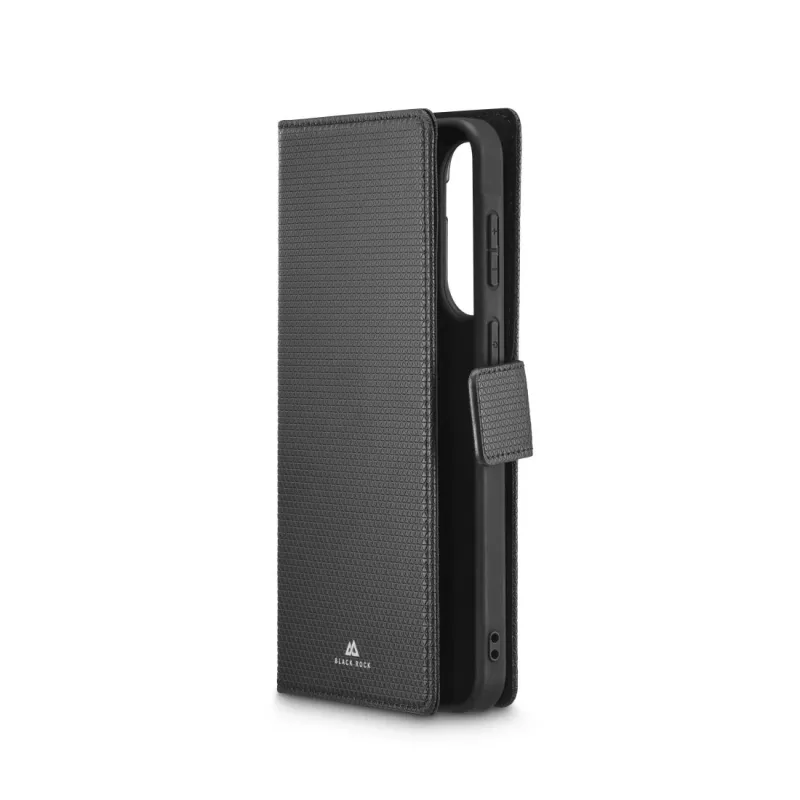 Puhelinkotelo musta Rock 00037343 — lompakkokirjakotelo Samsung Galaxy A37 5G:lle, musta, 1 kpl