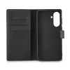Puhelinkotelo musta Rock 00037343 — lompakkokirjakotelo Samsung Galaxy A37 5G:lle, musta, 1 kpl