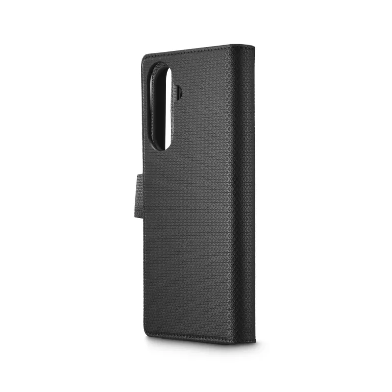 Puhelinkotelo musta Rock 00037343 — lompakkokirjakotelo Samsung Galaxy A37 5G:lle, musta, 1 kpl