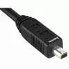 Hama USB 2.0 -kaapeli USB-A-uros - Mini-USB-B-uros (B4), 1,8 m USB-kaapeli USB A Mini-USB B musta