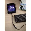 Hama USB 2.0 -adapterikaapeli USB-kaapeli 0,15 m USB A Micro-USB B musta