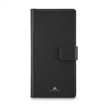 Puhelinkotelo musta rock 00080293 — lompakkokotelo Samsung Galaxy A57 5G, musta, 1 kpl