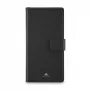 Puhelinkotelo musta rock 00080293 — lompakkokotelo Samsung Galaxy A57 5G, musta, 1 kpl