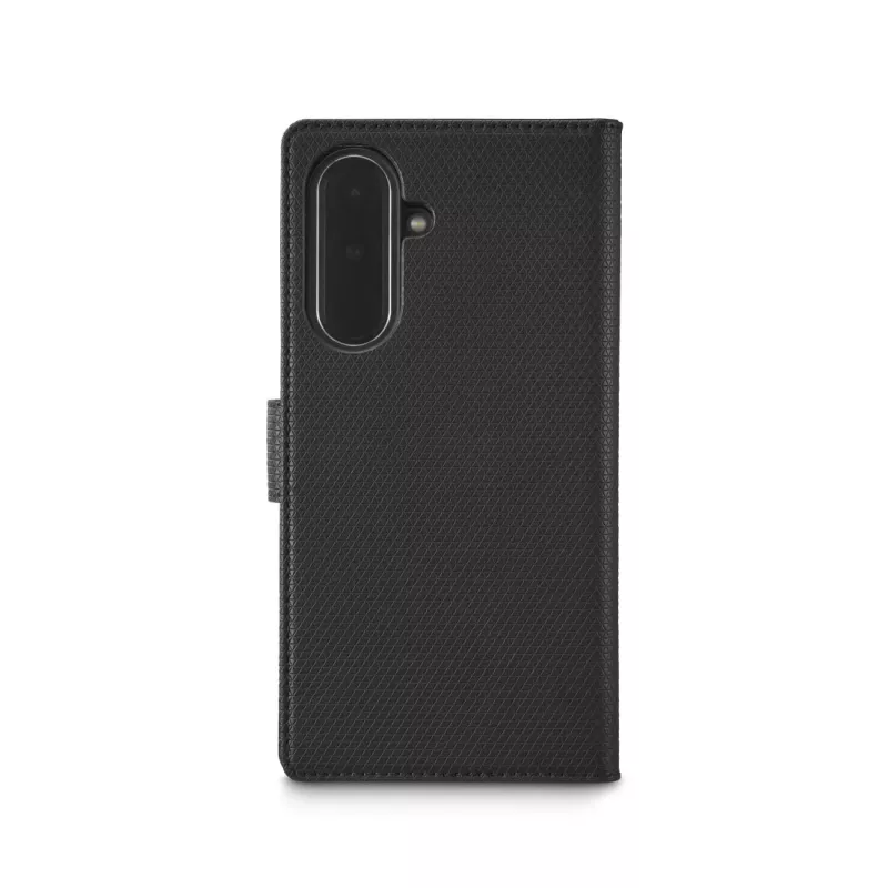 Puhelinkotelo musta rock 00080293 — lompakkokotelo Samsung Galaxy A57 5G, musta, 1 kpl