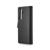 Puhelinkotelo musta rock 00080293 — lompakkokotelo Samsung Galaxy A57 5G, musta, 1 kpl