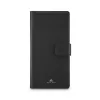 Puhelinkotelo musta rock 00080293 — lompakkokotelo Samsung Galaxy A57 5G, musta, 1 kpl