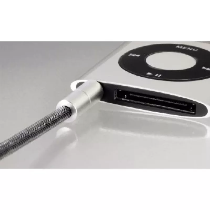 Hama 00080867 audiokaapeli 2 m 3,5 mm hopea