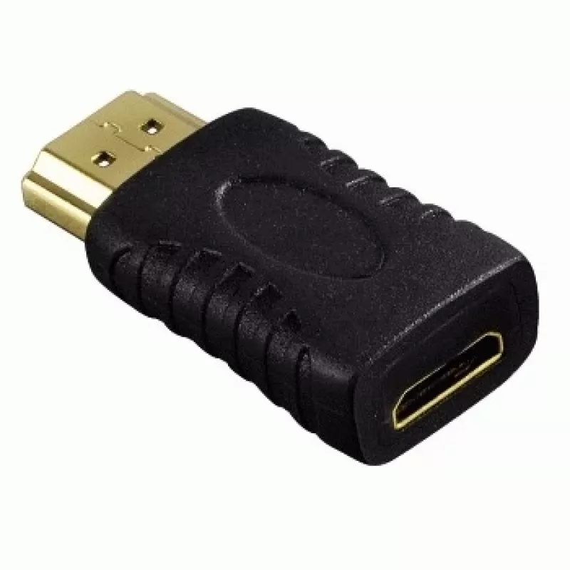 Hama HDMI 1.3 A/C (mini) -adapteri, musta