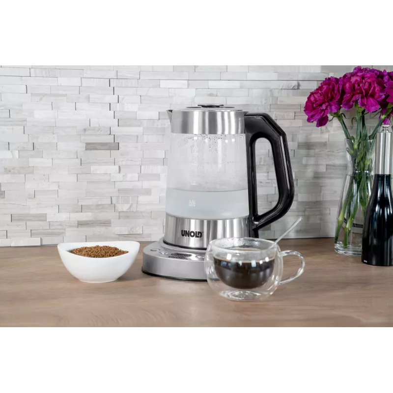 Unold 18215 Samowar Selin sähköinen vedenkeitin 1,7 L 1800 W ruostumaton teräs