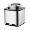 Unold jäätelökone Gelato 1,5 L, perinteinen jäätelökone, 1,5 L, 1 kulho, musta, ruostumaton teräs, 30 min, LCD