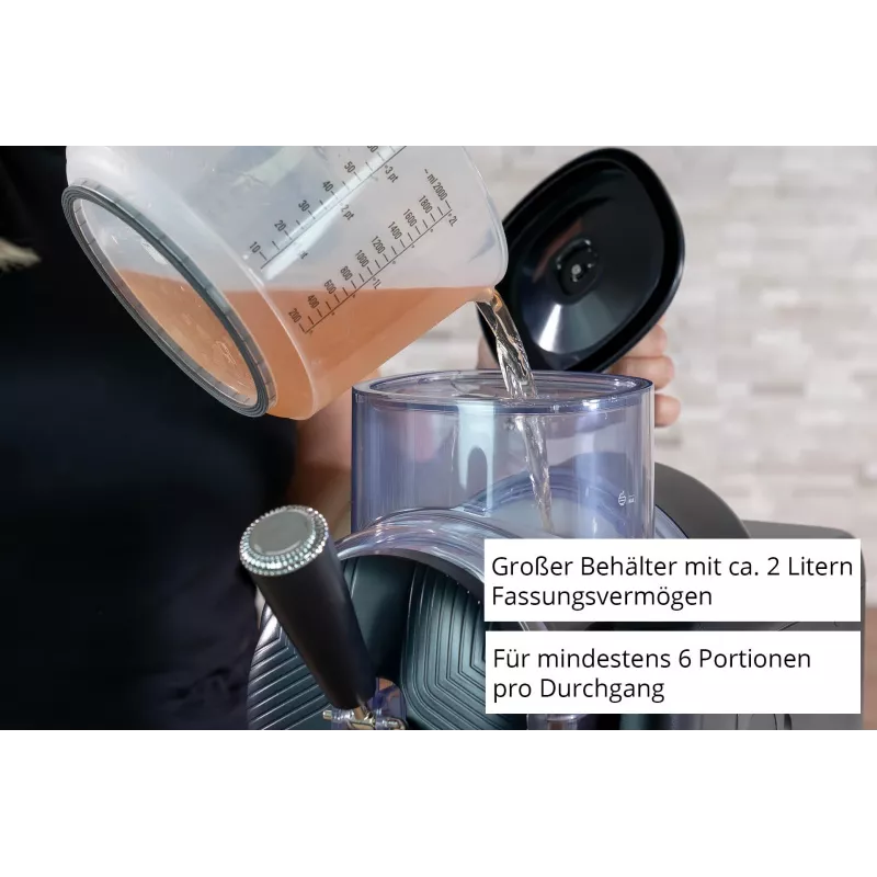Unold 48956 Sofie 2in1 slush- ja pehmytjäätelökone, musta