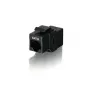 Equip Cat.6 suojaamaton Keystone inline -liitin, musta, kulta, 15 mm, 33 mm, 20 mm, 75 g