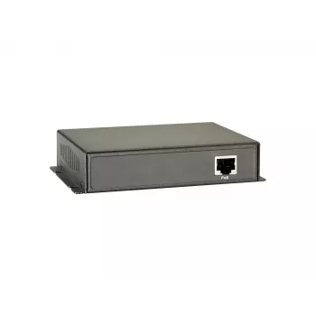 LevelOne PoE over Hybrid -kaapelivastaanotin, 1 PoE-lähtö, verkkovastaanotin, 2000 m, 100 Mbit/s, full duplex, half duplex, 1000 merkintää, 14880 pps