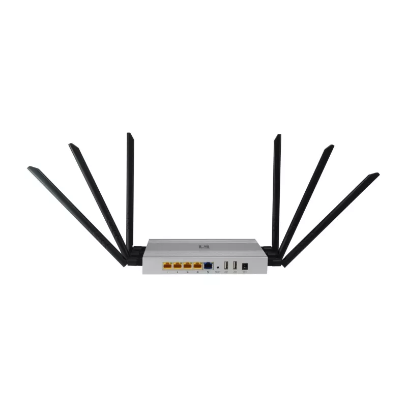LevelOne AC1200 Dual-Band WLAN-tukiasema, pöytämalli, ohjainhallittu
