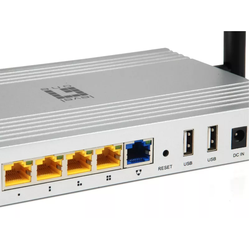 LevelOne AC1200 Dual-Band WLAN-tukiasema, pöytämalli, ohjainhallittu