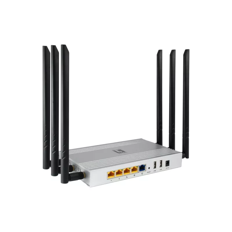 LevelOne AC1200 Dual-Band WLAN-tukiasema, pöytämalli, ohjainhallittu