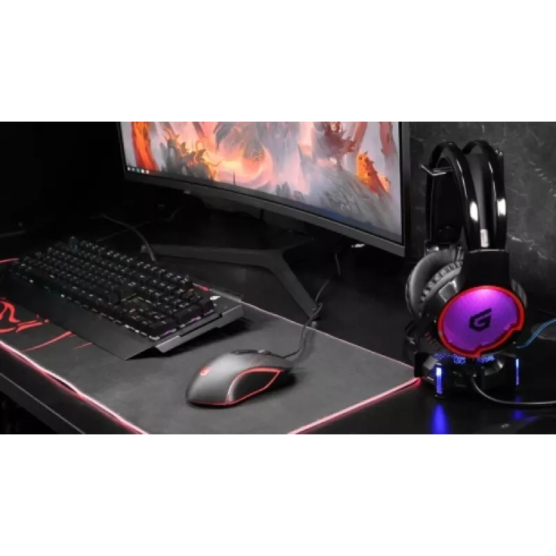 Conceptronic KRONIC mekaaninen pelinäppäimistö, RGB, saksalainen näppäinasettelu